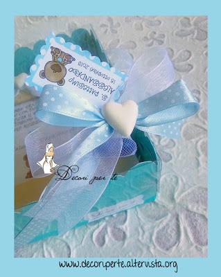 BOMBONIERA BATTESIMO Baby Boy con PPRTAFOTOGRAFIE Posi azzurro BOMBONIERA BATTESIMO Baby Boy con PPRTAFOTOGRAFIE Posi azzurro