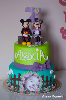 Torta di Minnie e Topolino