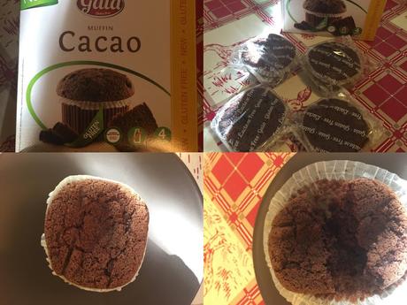 Muffin Cacao privo di glutine