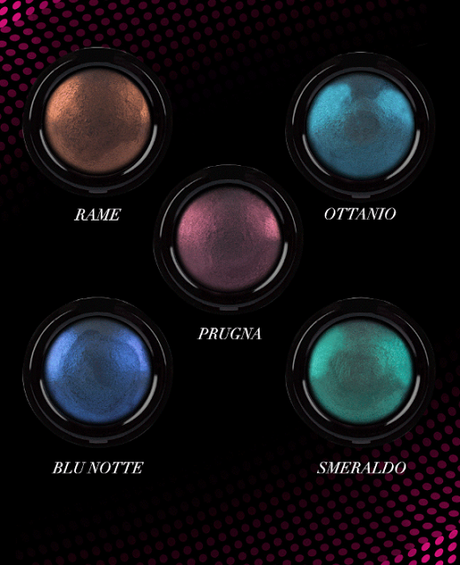 Disco Eye Shadow Wycon - Make-up Rame e Prugna