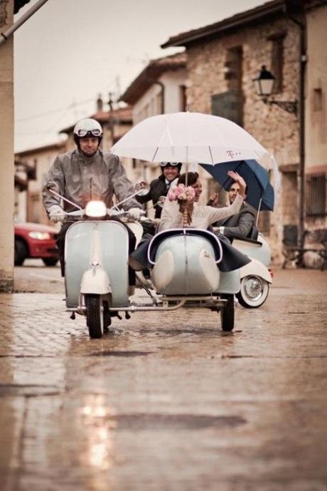 Sposarsi in Vespa: una passione per sempre!