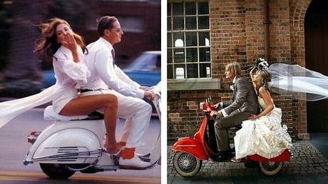 Sposarsi in Vespa: una passione per sempre!