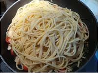 Spaghetti rigati triglie e finocchietto