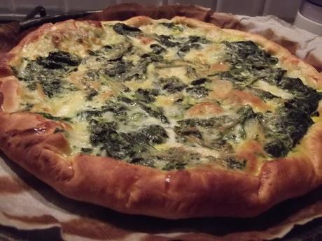 QUICHE CON LE CIME DI RAPA