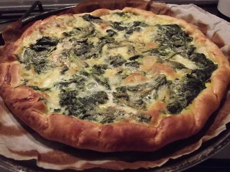 QUICHE CON LE CIME DI RAPA