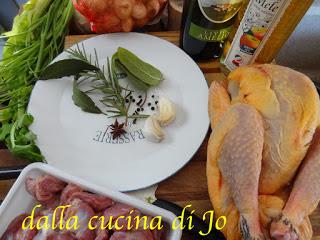 Antipasto di faraona marinata