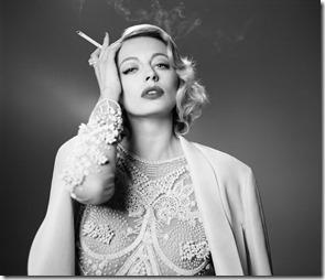 Caroline Vreeland as Marlene Dietrich shot by Olivier Zahm (9)