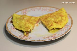 Omelette pomodoro e cipolla