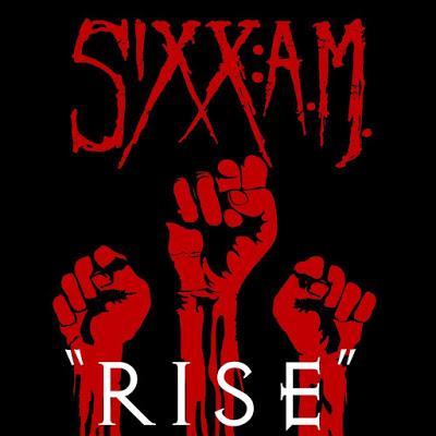 Sixx Am - Rise - single cover