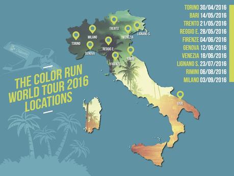 The Color Run 2016 in Italia: cos’è, costo e iscrizioni