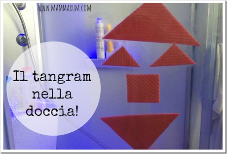 Il tangram nella doccia