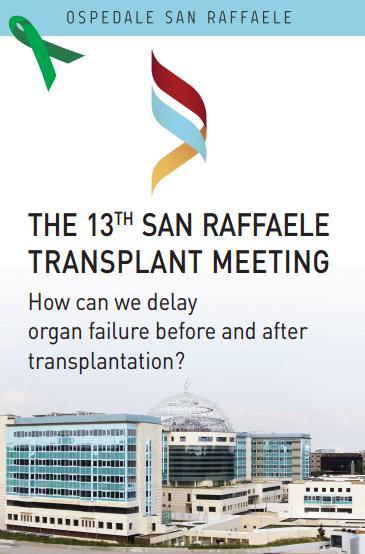 13TH SAN RAFFAELE TRANSPLANT MEETING