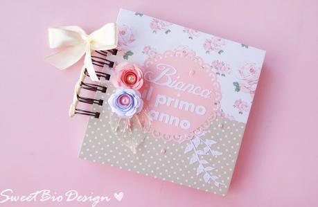 Mini Album Bimba Shabby - Baby Girl Shabby mini album