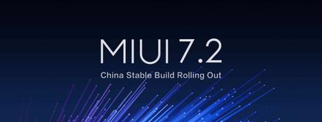 Xiaomi Miui 7.2 stable china