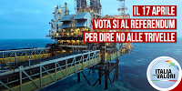 Proteggiamo il nostro mare! Sì al referendum per dire No alle trivelle.