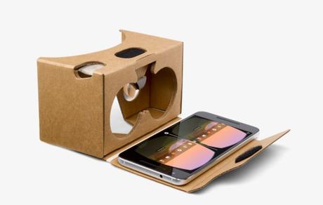 Google cardboard smartphone