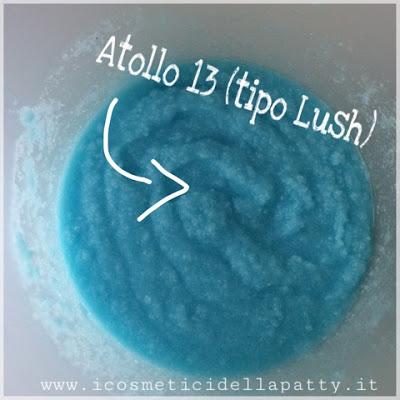 Lush Atollo 13 fai da te (versione Patty)