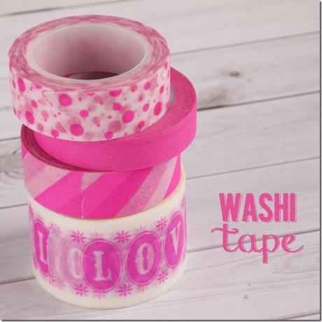 Washi tape - organizzazione ed idee