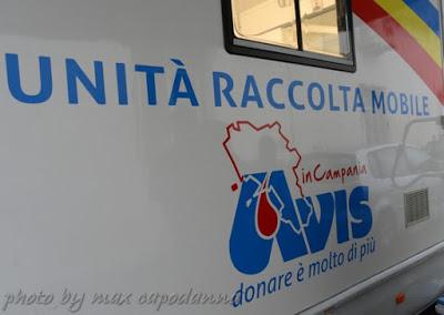 l'AVIS a Montepertuso per la raccolta di sangue