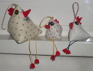 Gallinelle pasquali: cucito creativo