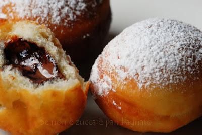 Krapfen con lievito madre