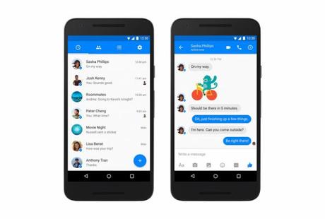 Facebook Messenger si aggiorna su Android: Material Design per tutti