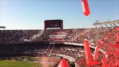 (VIDEO)Il Monumental tutto esaurito ed in festa per il superclasìco eterno, River vs Boca 6.3.2016