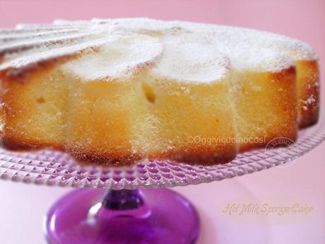 Torta al Latte Caldo | Hot Milk Sponge Cake