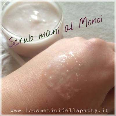 Scrub mani (e corpo) al Monoi (grazie Zenstore!)