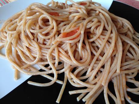 Con e Senza Bimby, Spaghetti ai Pomodorini