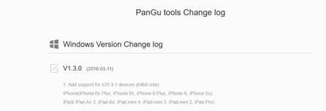 Il Team Pangu rilascia a sorpresa il Jailbreak di iOS 9.1 Untethered per i dispositivi a 64bit