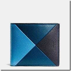 Patchwork Leather Coin Wallet in Refined Pebble Leather_75283_Azure
