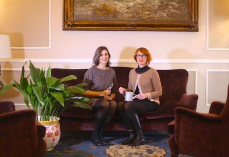 2Ladies in giardino al Grand Hotel Miramare