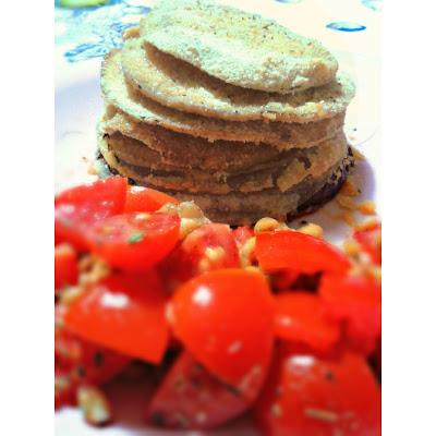 [Food] Vegan / / Cotolette di melanzane al forno