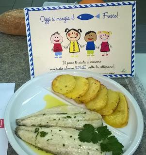 Sostenibile e appetitoso, il pesce fresco nei menu delle mense scolastiche e sanitarie