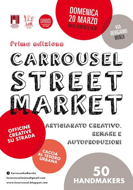 Carrousel street market - mercatino #1