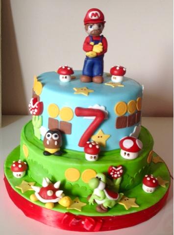 torta di Super Mario Bross