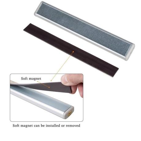 MKQPOWER ricaricabile da incollare USB Anywhere 10 LED di ricarica Wireless Motion Sensing Closet luce del Governo LED Night con striscia magnetica 1