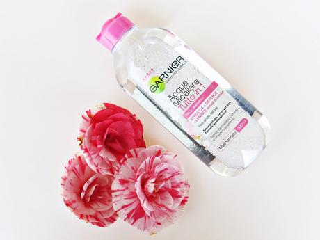 Garnier acqua micellare pelli sensibili per la beauty routine di ogni make-up addicted