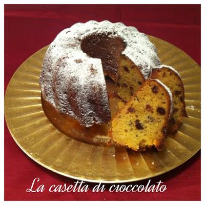 Ciambella della nonna al cioccolato bianco