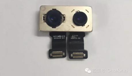 Prime immagini leak dei componenti della doppia fotocamera dell’ iPhone 7 Plus