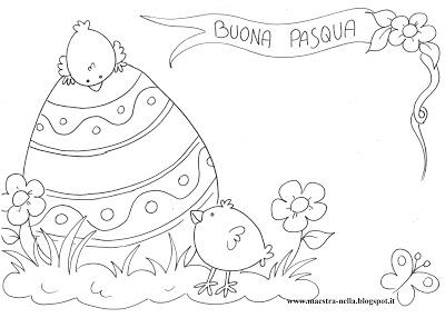 Pasqua-Disegni da colorare