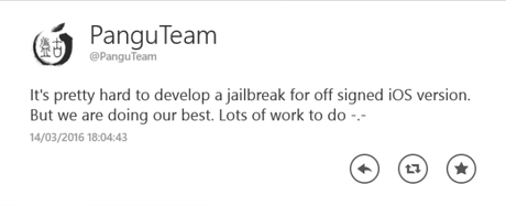 Jailbreak iOS 9.3 – Secondo il Team Pangu sarà difficile trovare falle di sicurezza per iOS 9.3 e successivi