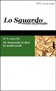 La struttura elementare della materia. Presenze aristoteliche in Giordano Bruno di Lucia Girelli (Lo Sguardo – numero V, 2011)