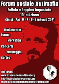 Forum sociale antimafia Cinisi dal 6 al 9 Maggio