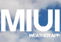 MIUI Weather Download MIUI Weather apk per Android