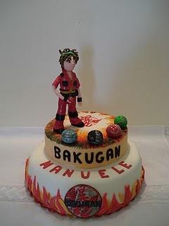 Bakugan Cake -Dan