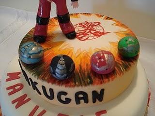 Bakugan Cake -Dan