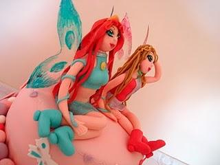 Winx Cake - Bloom e Flora