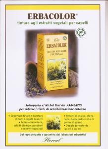 Erbacolor: tinte naturali senza PPD, ammoniaca e parabeni